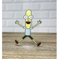 Акрилова колекційна фігурка Рік і Морті Мр. Жопосранчик Mr. Poopybutthole 15 см