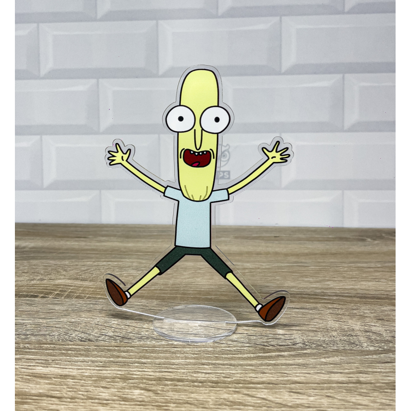 Акрилова колекційна фігурка Рік і Морті Мр. Жопосранчик Mr. Poopybutthole 15 см