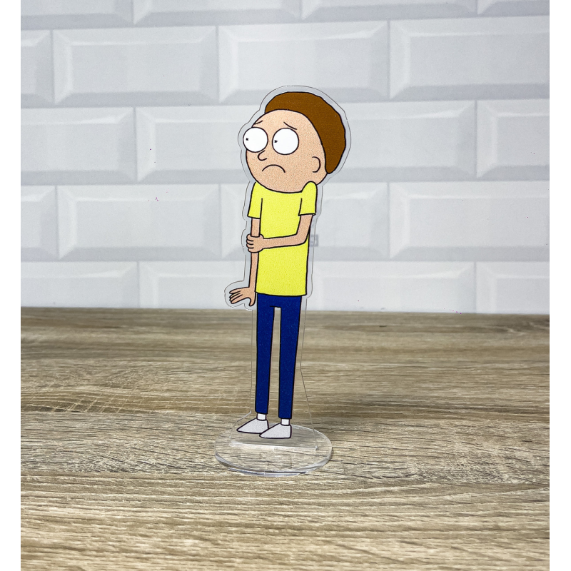 Акрилова колекційна фігурка Рік і Морті Морті 15 см