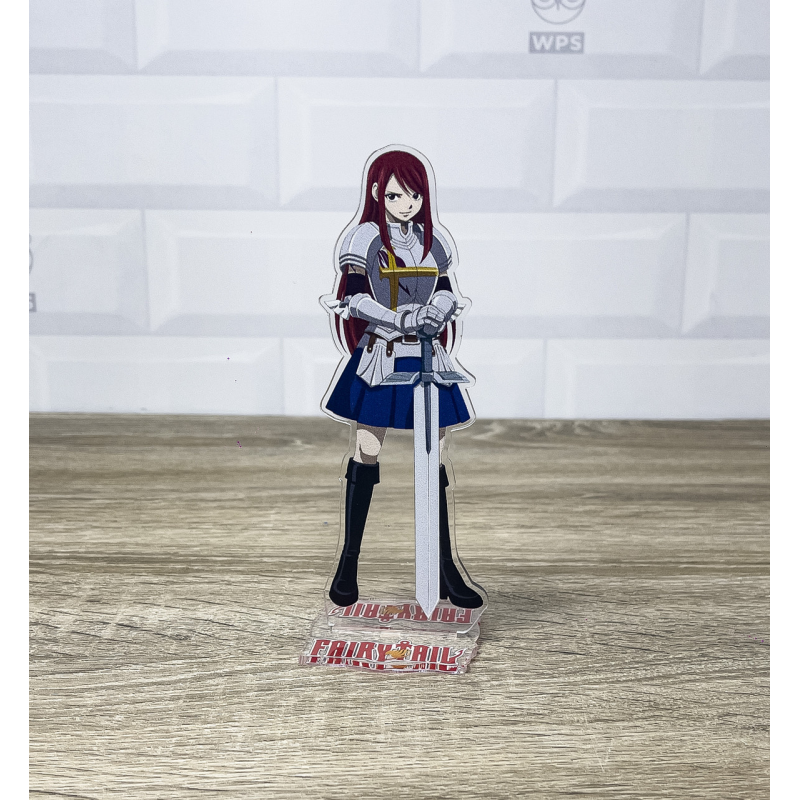 Акрилова колекційна фігурка Аніме: Fairy Tail Казка про хвост феї Ерза Скарлет 15 см
