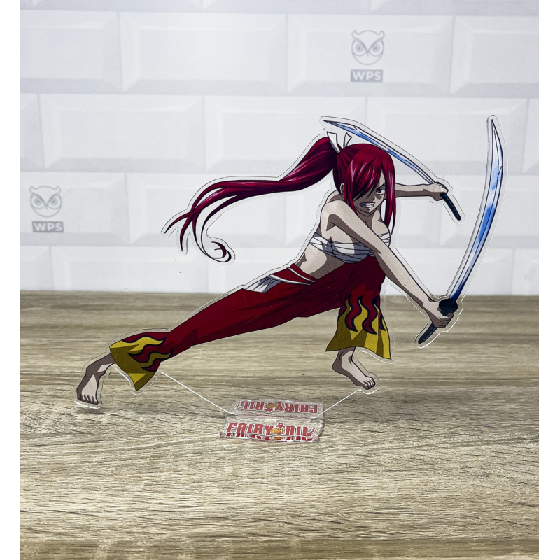 Акрилова колекційна фігурка Аніме: Fairy Tail Казка про хвост феї Ерза Скарлет 1 15 см
