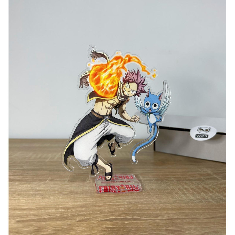 Акрилова колекційна фігурка Аніме: Fairy Tail Казка про хвост феї Нацу Драгніл 15 см
