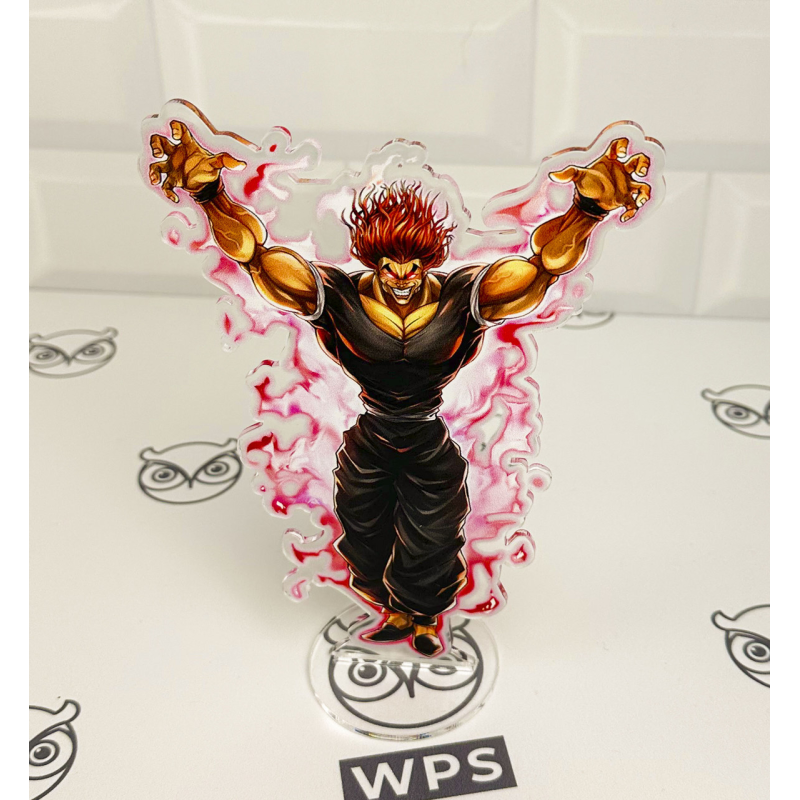 Акрилова колекційна фігурка Аніме: Боєць Бакі Ханма Юдзіро 15 см