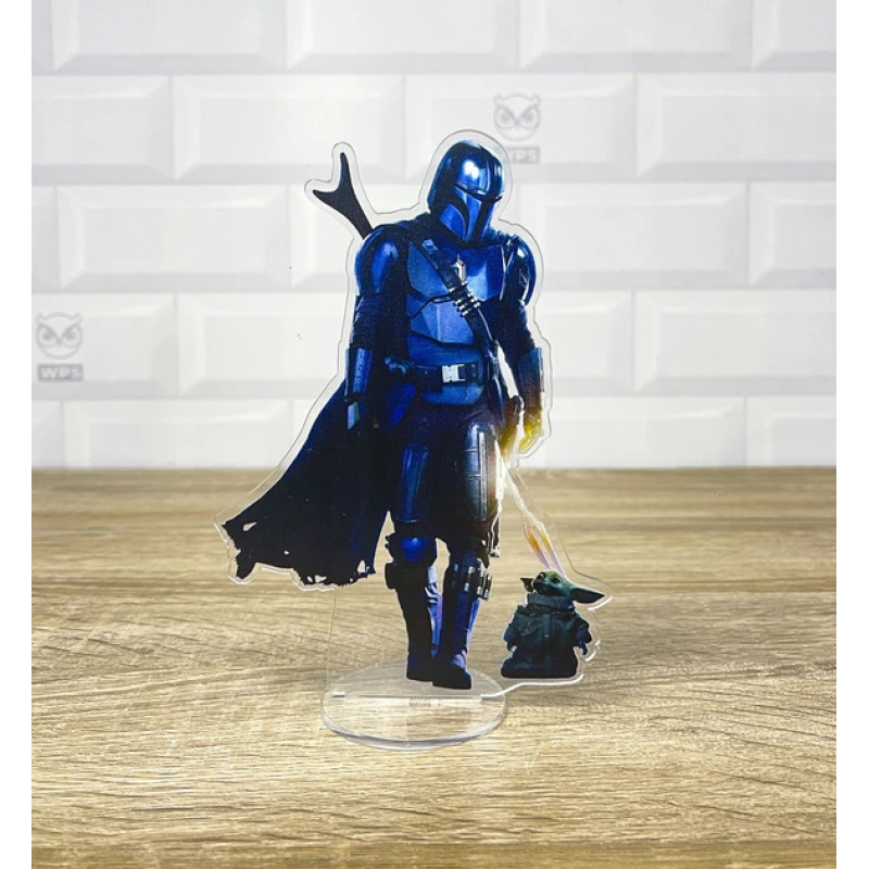 Акрилова колекційна фігурка  Мандалорец The Mandalorian 15 см