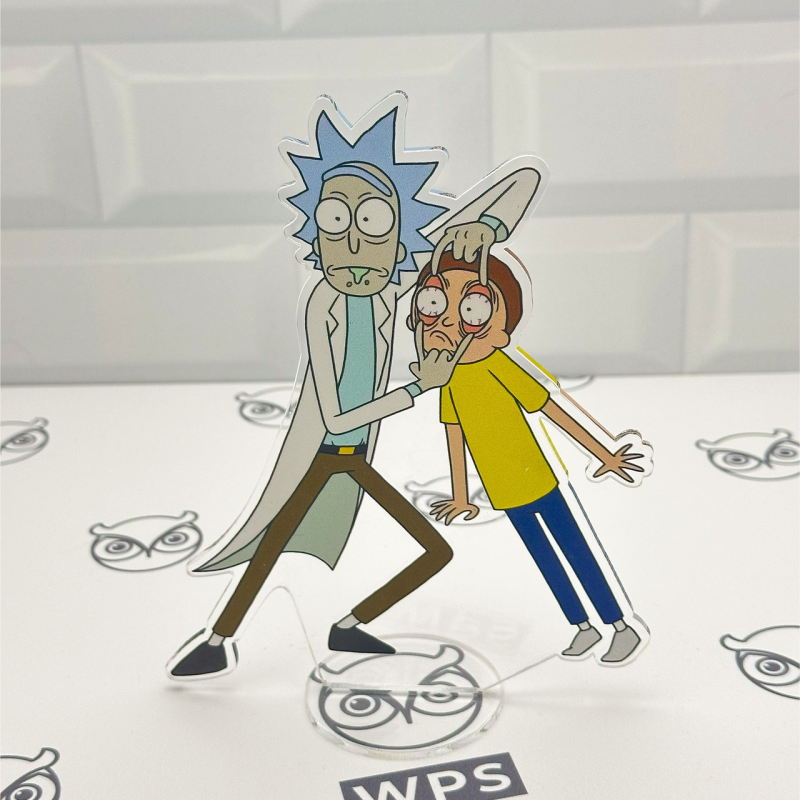 Акрилова колекційна фігурка Рік і Морті