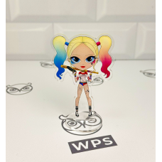 Акрилова колекційна фігурка Чібі Chibi Харлі Квінн 10 cм