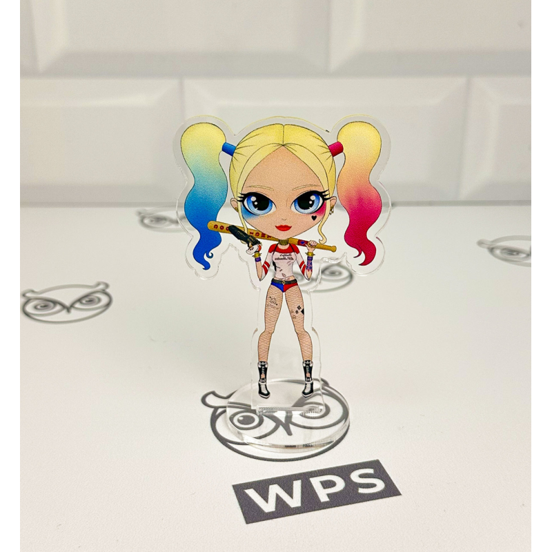 Акрилова колекційна фігурка Чібі Chibi Харлі Квінн 10 cм