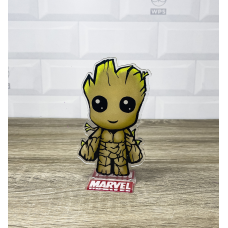 Акрилова колекційна фігурка Чібі Chibi Вартові Галактики Грут 15 см