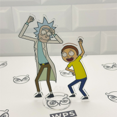 Акрилова колекційна фігурка Рік і Морті