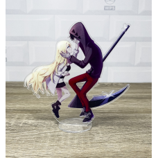Акрилова колекційна фігурка Аніме: Satsuriku no Tenshi Ангел Смерти 15 см