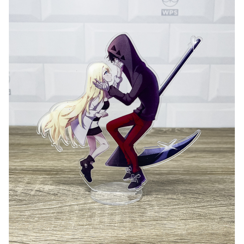Акрилова колекційна фігурка Аніме: Satsuriku no Tenshi Ангел Смерти 15 см