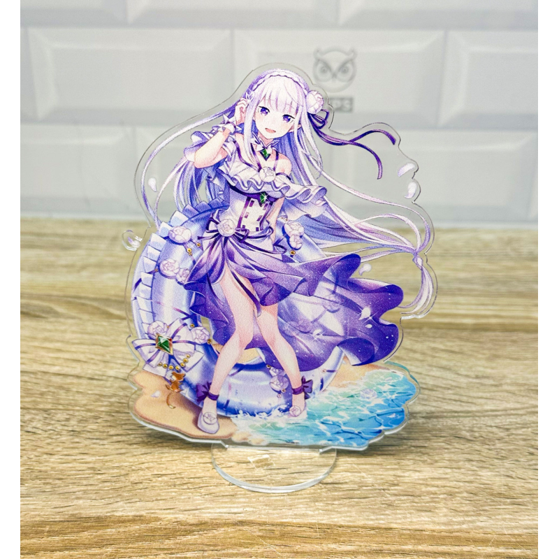 Акрилова колекційна фігурка Аніме: Re:Zero. Життя з нуля в альтернативному світі - Емілія 1 15 см