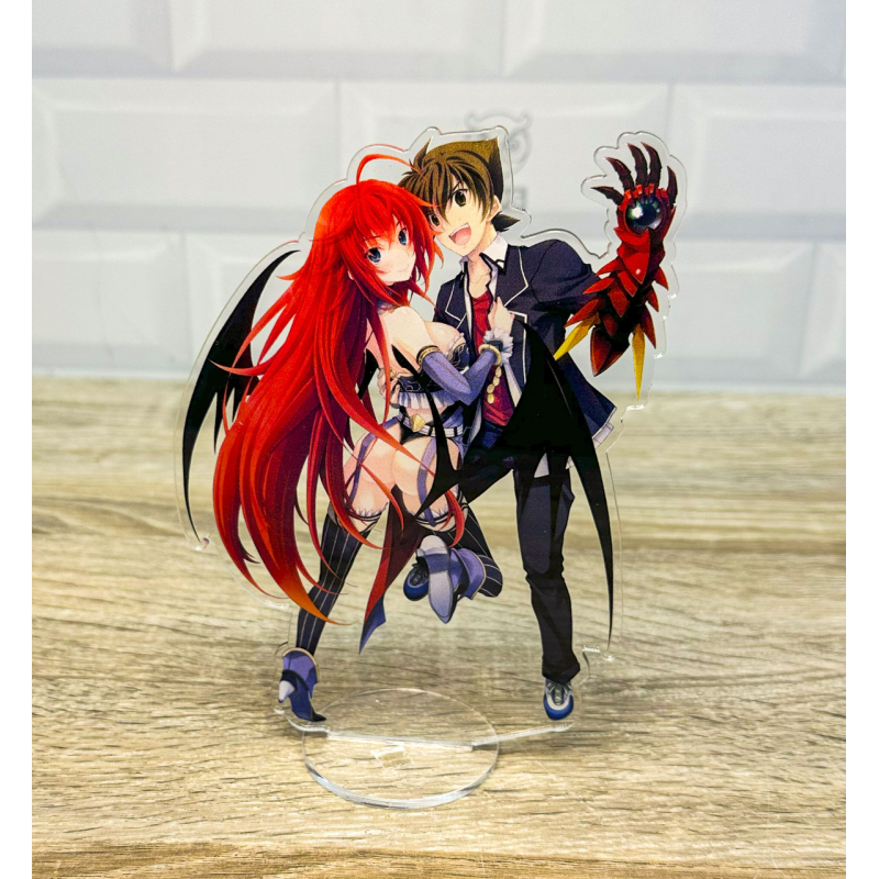 Акрилова колекційна фігурка Аніме: Старша школа DxD Ріас Греморі, Іссей Хедо 15 см