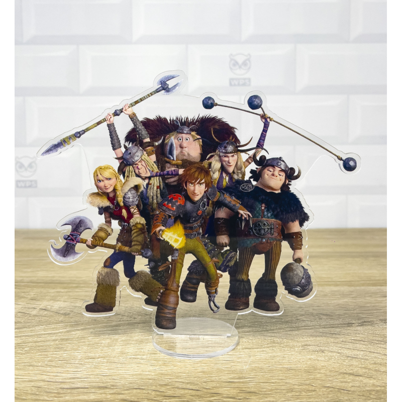 Акрилова колекційна фігурка Як приручити дракона 15 см