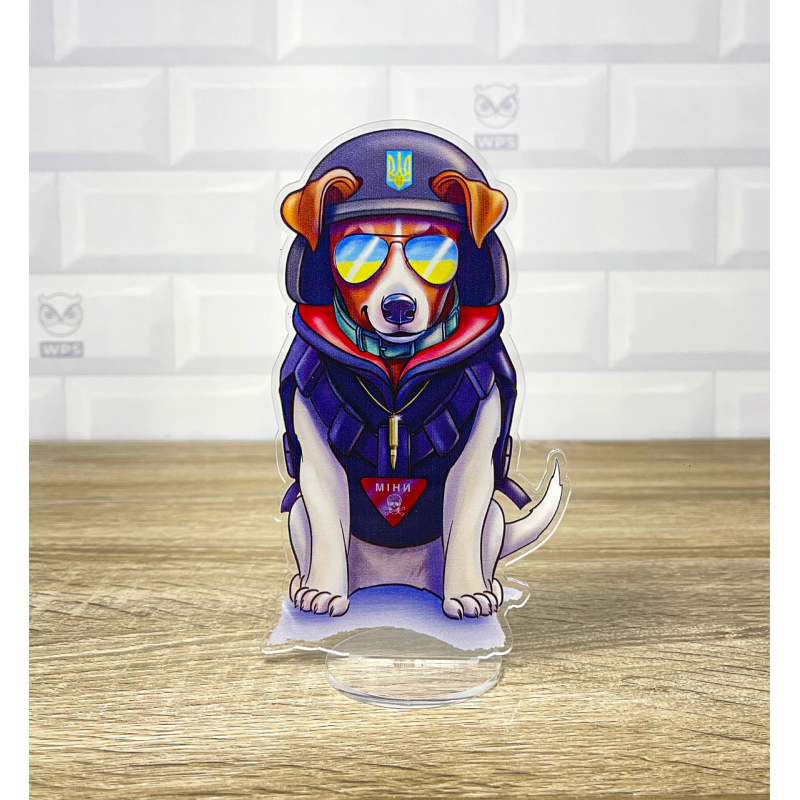 Акрилова колекційна фігурка Пес Патрон 1 15 см