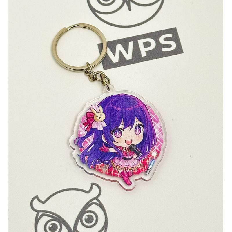 Брелок з Акрилу Зоряне Дитя Oshi no Ko Ай Хосіно