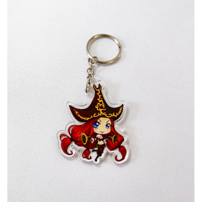 Брелок з Акрилу Чемпіон League of Legends Міс Фортуна