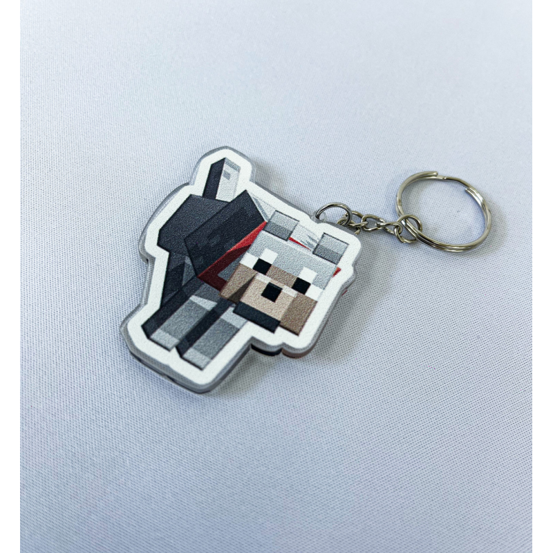 Брелок з Акрилу Minecraft