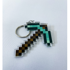 Брелок з Акрилу Minecraft 1