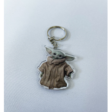 Брелок з Акрилу Мандолорець малюк Грогу