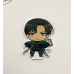 Акрилова колекційна фігурка Чібі Chibi Атака титанів Леві Аккерман 10 см