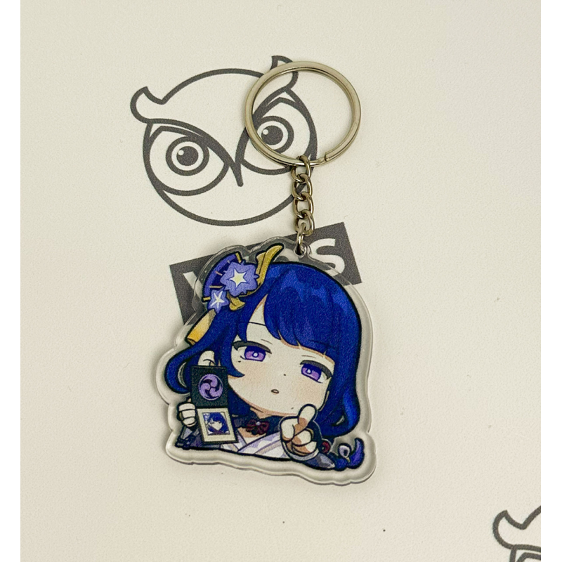 Брелок з Акрилу Genshin Impact Геншин Імпакт Сегун Райден 2 Брелок з Акрилу Genshin Impact Геншин Імпакт Сегун Райден 2