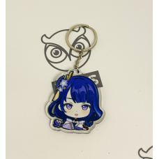 Брелок з Акрилу Genshin Impact Геншин Імпакт Сегун Райден 3