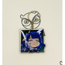 Брелок з Акрилу Genshin Impact Геншин Імпакт Сегун Райден 5