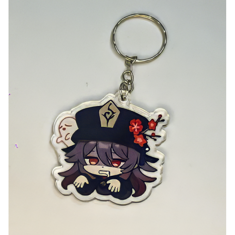 Брелок з Акрилу Genshin Impact Геншин Імпакт Ху Тао Брелок з Акрилу Genshin Impact Геншин Імпакт Ху Тао