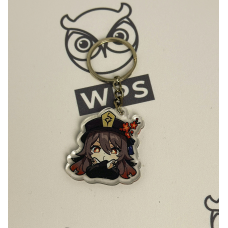 Брелок з Акрилу Genshin Impact Геншин Імпакт Ху Тао 1