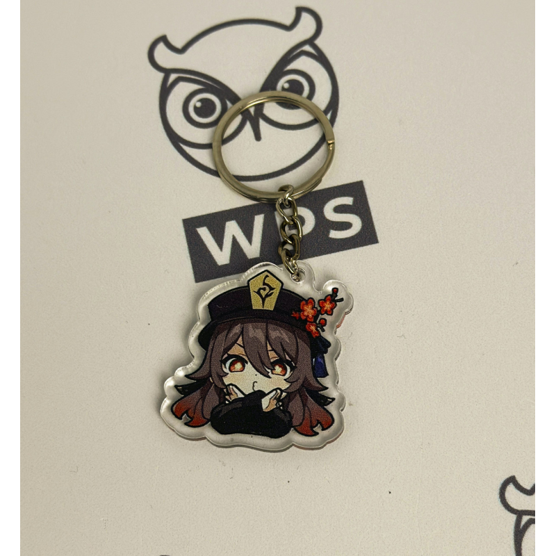 Брелок з Акрилу Genshin Impact Геншин Імпакт Ху Тао 1