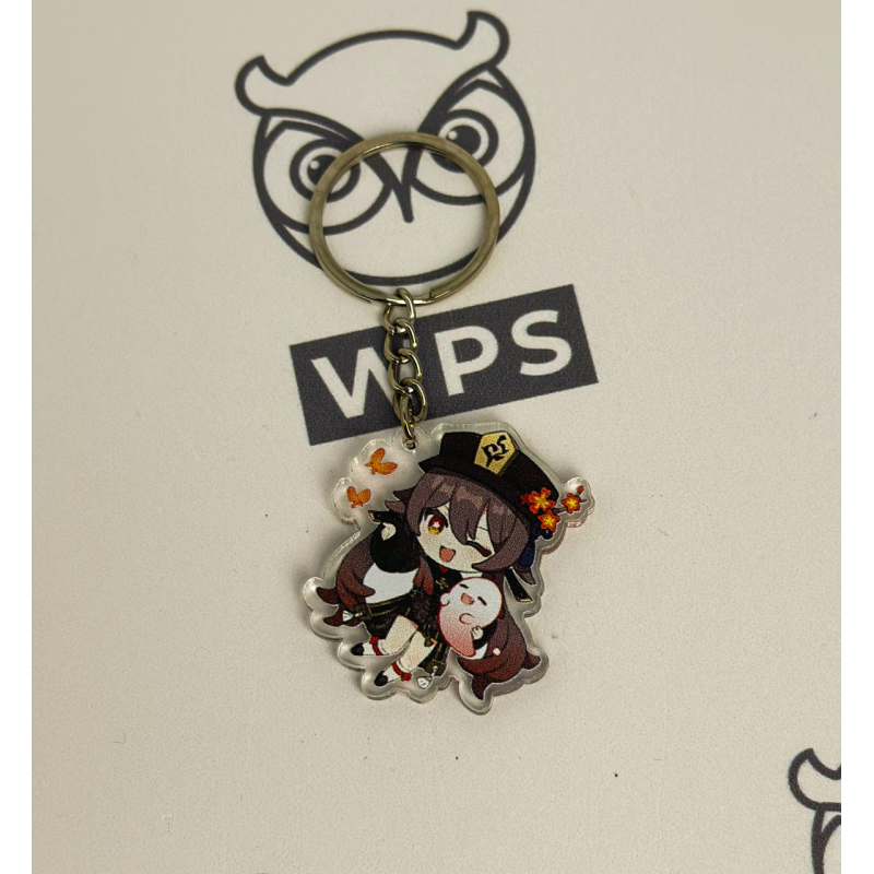 Брелок з Акрилу Genshin Impact Геншин Імпакт Ху Тао 2 Брелок з Акрилу Genshin Impact Геншин Імпакт Ху Тао 2