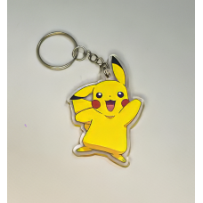 Брелок з Акрилу Pokemon Pikachu Покемон Пікачу 1