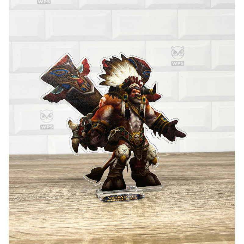 Акрилова колекційна фігурка World of Warcraft Таурен Бейн Криваве Копито 15 см