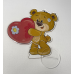Акрилова колекційна фігурка Love is… Ведмедик Тедді 15 см