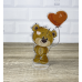 Акрилова колекційна фігурка Love is… Ведмедик Тедді 2 15 см