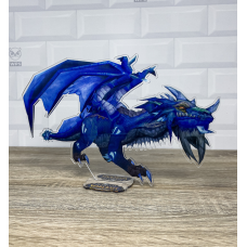 Акрилова колекційна фігурка World of Warcraft Дракон Азурегос 19 см