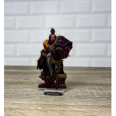 Акрилова колекційна фігурка World of Warcraft Гаррош Пекельний Крик 15 см