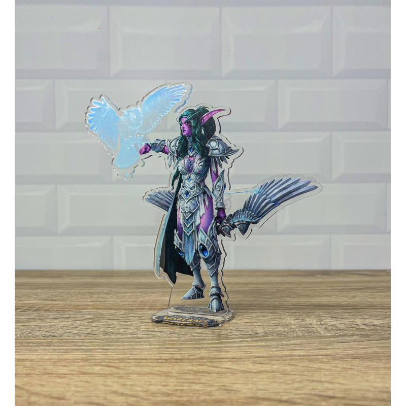 Акрилова колекційна фігурка World of Warcraft  Нічна Ельфійка 15 см