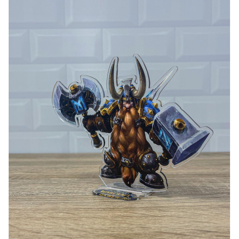 Акрилова колекційна фігурка World of Warcraft Дворф 15 см