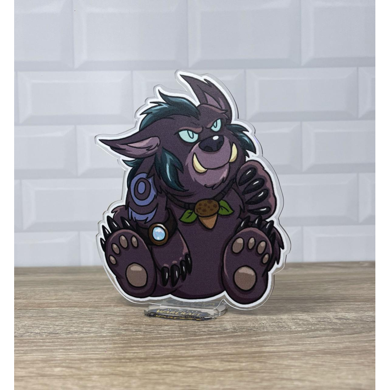 Акрилова колекційна фігурка World of Warcraft Друїд Ведмедик 15 см