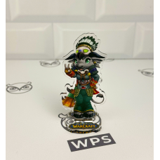 Акрилова колекційна фігурка World of Warcraft Чібі Chibi Таурен 10 см