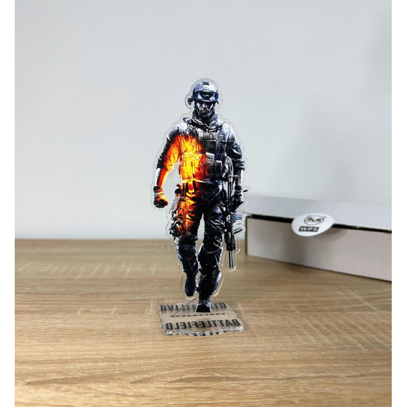 Акрилова колекційна фігурка Battlefield 3 Soldier 15 см