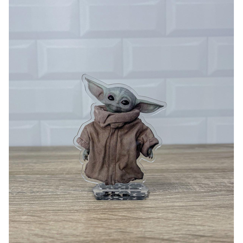 Акрилова колекційна фігурка Мандалорец The Mandalorian Малюк Грогу 10 cм Акрилова колекційна фігурка Мандалорец The Mandalorian Малюк Грогу 10 cм