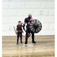 Акрилова колекційна фігурка God of War Бог Війни 15 см