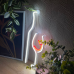 Неонова LED вивіска біле вино (White Wine) neonflexglow 43x17 см