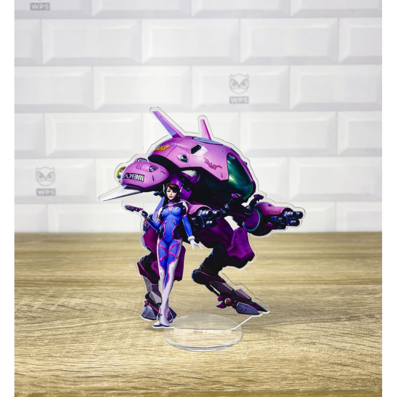 Акрилова колекційна фігурка Overwatch D.Va 15 см