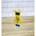 Акрилова колекційна фігурка Bearbrick Space Suit (Yellow Version)