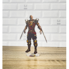 Акрилова колекційна фігурка Мортал комбат Mortal Kombat Барака 15 см