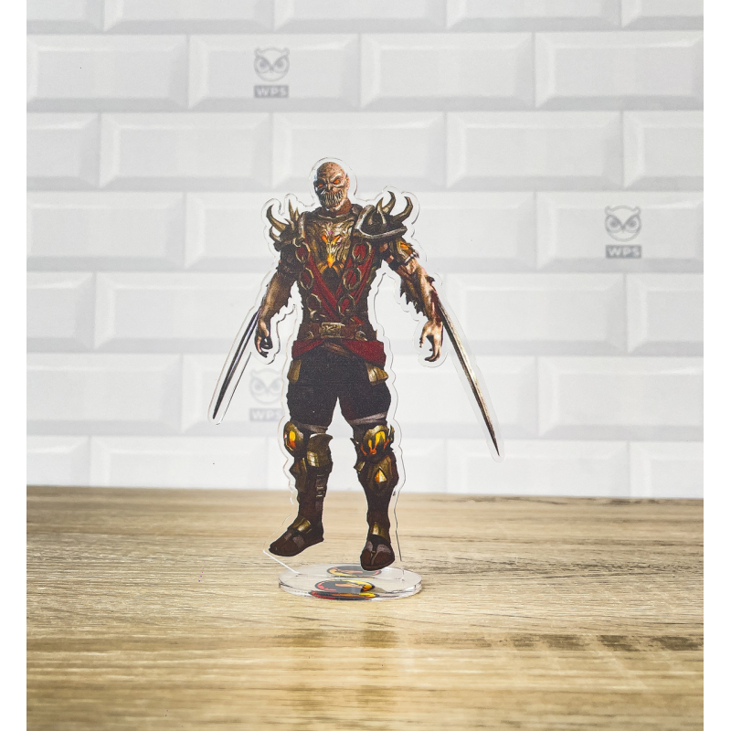 Акрилова колекційна фігурка Мортал комбат Mortal Kombat Барака 15 см